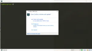 Cmder Auto-update