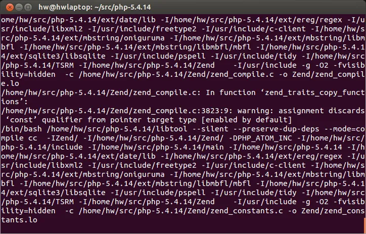 Make output