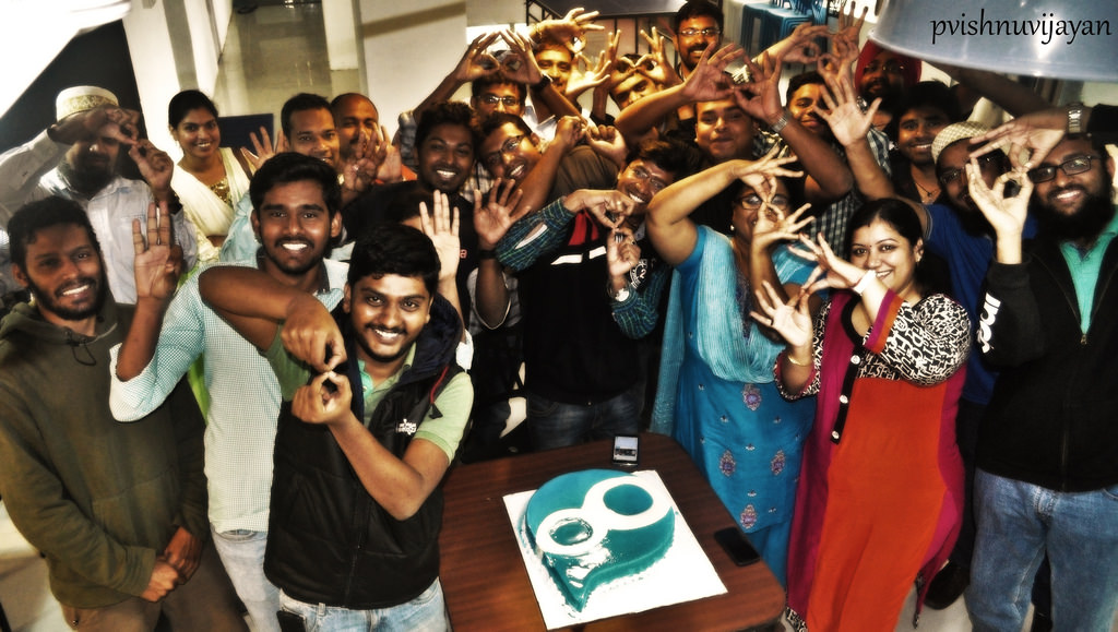 Drupal 8 Release celebrations at Bangalore
