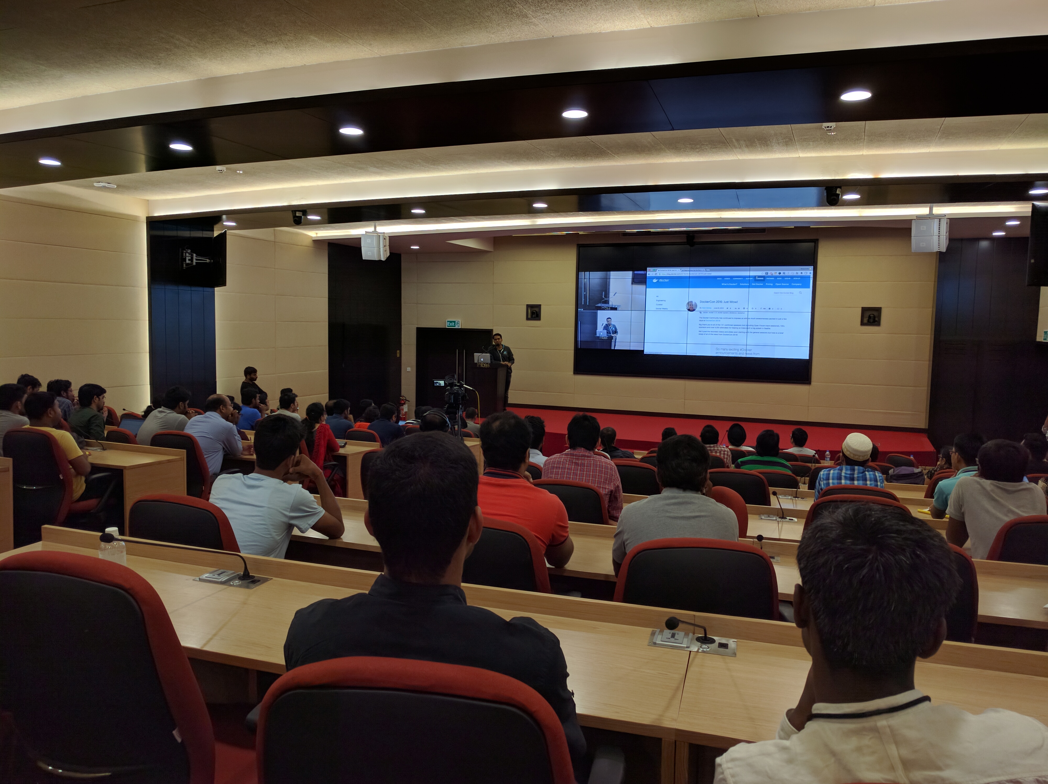 Account of Docker Meetup #21 in Bangalore