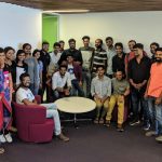 Group photo from Drupal Bangalore Meetup September 2018