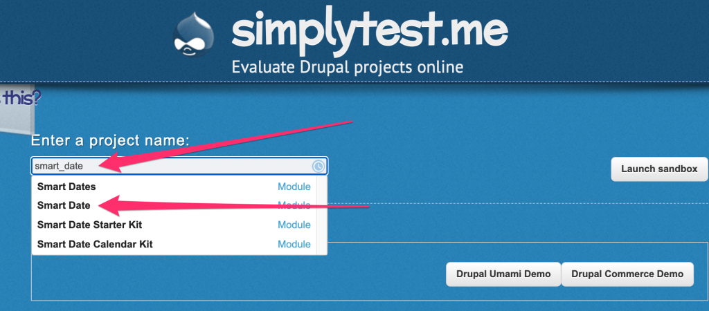 SimplyTest screenshot