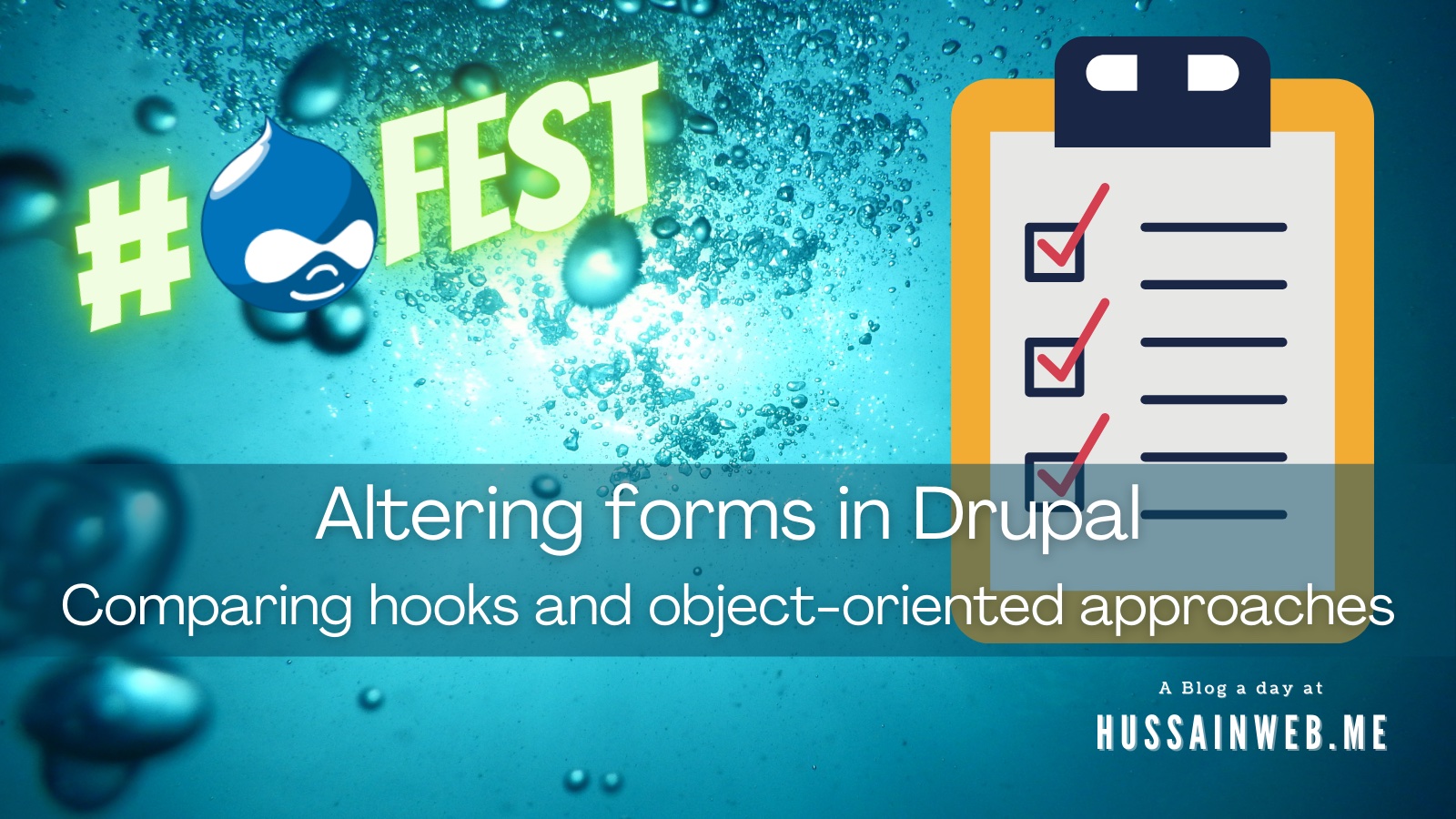 Altering forms in Drupal: Comparing hooks and object-oriented approaches