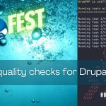 Code quality checks for Drupal